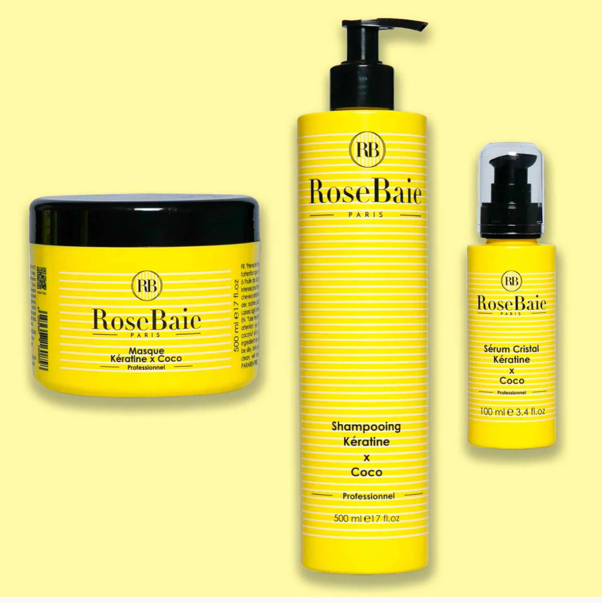 Trio Coco masque shampoing & sérum