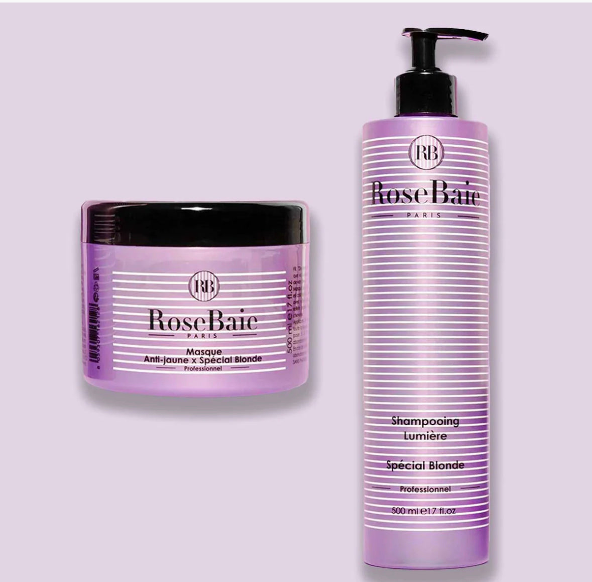 Duo spécial blonde & blancs masque & shampoing