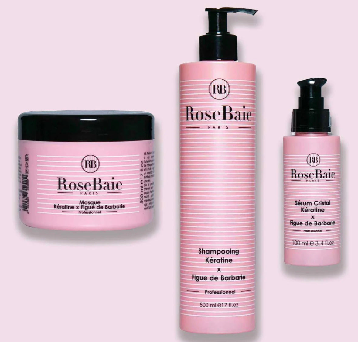 Trio figue de barbarie shampoing masque & sérum